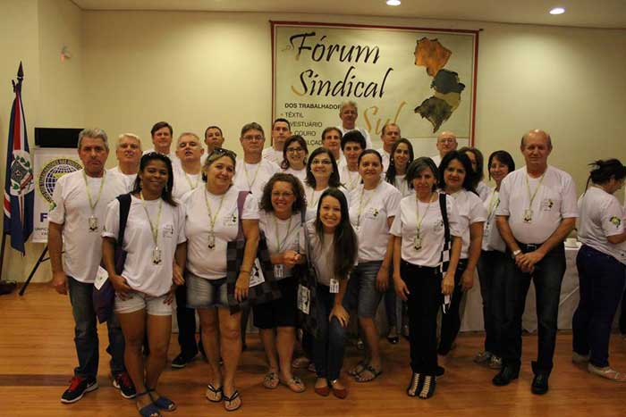 Delegação da Fetiesc.